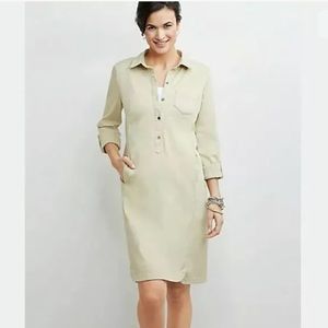 J. Jill Cream Mini Dress